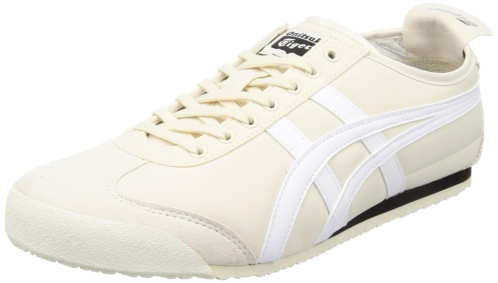 オニツカタイガー アクロモント ホワイト/ベージュ 24.5㎝ Onitsuka Tiger スニーカー ACROMOUNT / アクロモント